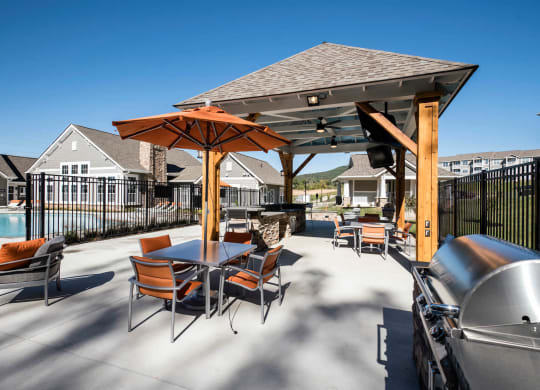 Private Luxury Retreats With Outdoor Grill Stations And Dining Areas photo